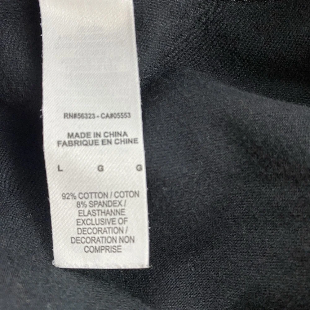 Nike Sweatpants Womens Large‎ Black White Logo